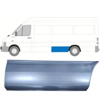 Panel de reparación guardabarros trasero para Volkswagen LT 1996-2005 / Izquierda 13472