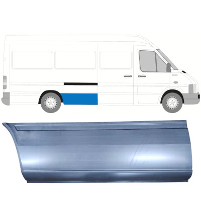Panel de reparación guardabarros trasero para Volkswagen LT 1996-2005 / Derecho 13473