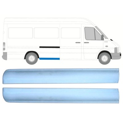 Panel de reparación guardabarros trasero parte delantera para Volkswagen LT 1996-2005 / Izquierda+Derecha / Conjunto 16547