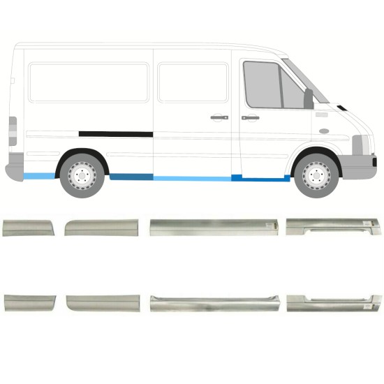 Panel de reparación conjunto para Volkswagen LT 1996-2005 / Izquierda+Derecha / 14387