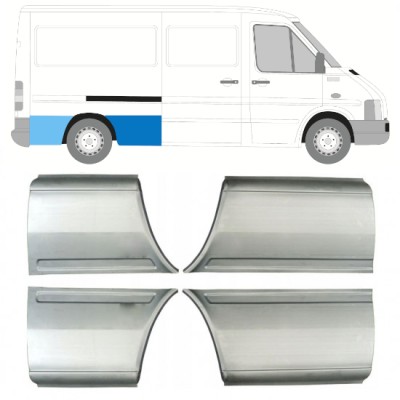 Panel de reparación guardabarros trasero para Volkswagen LT 1996-2005 / Izquierda+Derecha / Conjunto 14027