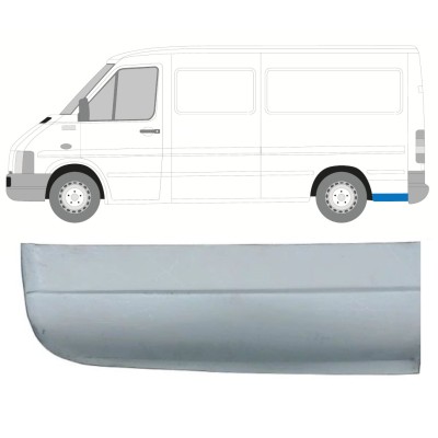 Panel de reparación guardabarros trasero parte inferior para Volkswagen LT 1996-2005 / Izquierda 13837