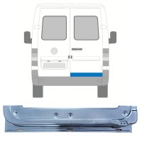 Panel de reparación puerta trasera para Volkswagen LT 1996-2005 / Derecho 16591