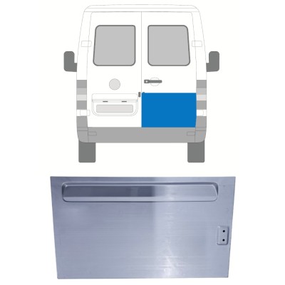 Panel de reparación puerta trasera para Volkswagen LT 1996-2005 / Derecho 16589