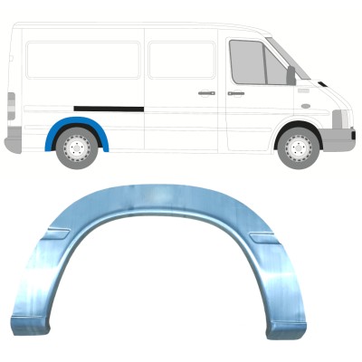 Panel de reparación guardabarros trasero para Volkswagen LT 1996-2005 / Izquierda = Derecha (simétrico) 16599