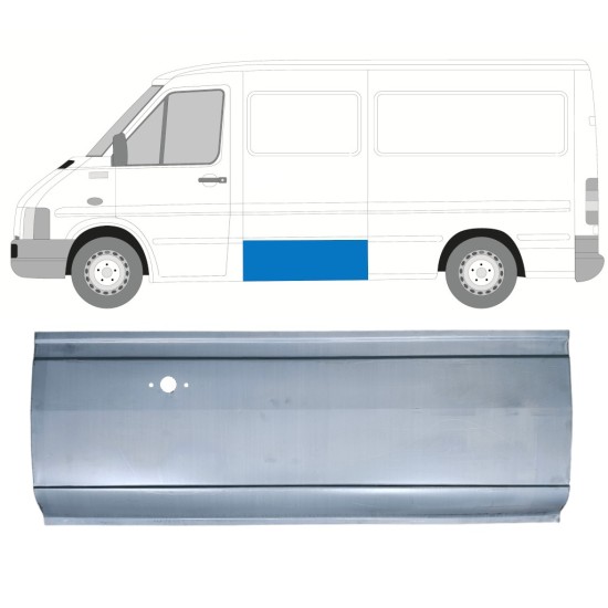 Panel de reparación lateral externa para Volkswagen LT 1996-2005 / Izquierda 16610