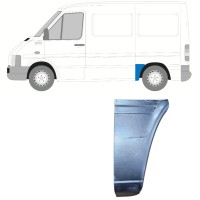 Panel de reparación guardabarros trasero parte inferior delantera para Volkswagen LT 1996-2005 / Izquierda 13435