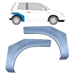 Panel de reparación guardabarros trasero para Seat Arosa 1997-2004 / Izquierda+Derecha / Conjunto 14007
