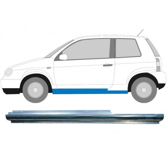 Panel de reparación del umbral para VW Lupo Seat Arosa 1998-2005 / Izquierda 6988