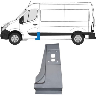 Panel de reparación pilar para Opel Movano 2010-2021 / Izquierda 16919
