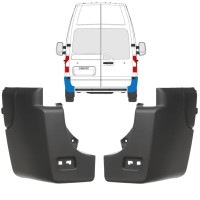 Esquina parachoques trasero para Opel Movano 2010-2021 / Izquierda+Derecha 17241