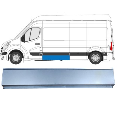 Panel de reparación lateral para Renault Master 2010- / Izquierda 16791