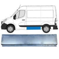 Panel de reparación lateral para Renault Master 2010- / Izquierda 5958