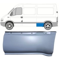 Panel de reparación guardabarros trasero para Renault Master 1998-2010 / Izquierda 16904