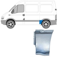 Panel de reparación guardabarros trasero para Renault Master 1998-2010 / Izquierda 14876
