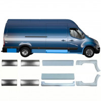 Panel de reparación conjunto para Renault Master 2010- / LWB /  10065