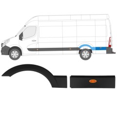 Moldura lateral para Opel Movano 2010-2021 / Izquierda / Conjunto 13285