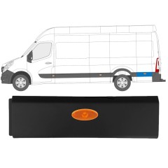Moldura lateral para Opel Movano 2010-2021 / Izquierda / Conjunto 13281
