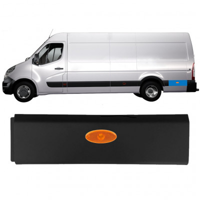 RENAULT MASTER 2010- MOLDURA LATERAL EXTRA LARGO / IZQUIERDA