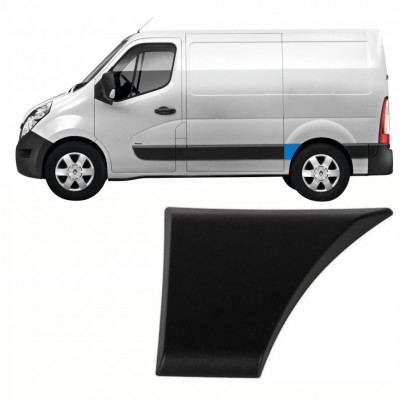 RENAULT MASTER 2010- CORTO MOLDURA LATERAL / IZQUIERDA