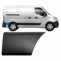 Moldura lateral trasera detrás de la rueda para Renault Master 2010- / SWB / Derecho /  8707