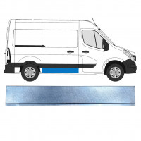 Panel de reparación puerta corredera para Renault Master 2010-  / L1 / Derecho 5957