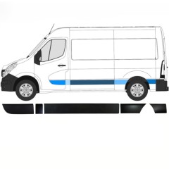 Conjunto de molduras para Opel Movano 2010-2021 / Izquierda / 13915