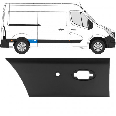 RENAULT MASTER 2010- L2 MOLDURA LATERAL PDC / DERECHA