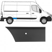 Moldura lateral PDC para Renault Master 2010- / L2 / Derecho 10924