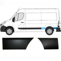 Conjunto de molduras para Renault Master 2010- / Izquierda / 8578