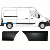 Conjunto de molduras para Renault Master Opel Movano Nv 400 2010- / Derecho /  8577