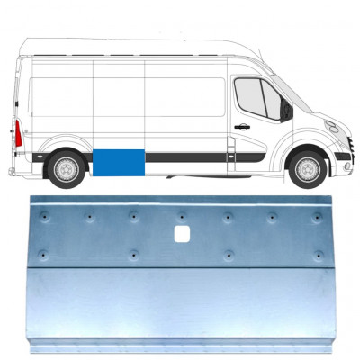 Panel de reparación lateral para Renault Master 2010- / Izquierda = Derecha (simétrico) 12841
