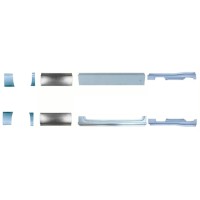 Panel de reparación conjunto para Nissan NV400 2010- / Izquierda+Derecha 15719