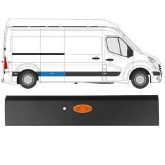 Moldura lateral PDC para Renault Master 2010- / Derecho / Conjunto 10912