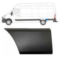 Moldura lateral guardabarros trasero detrás de la rueda para Renault Master 2010- / Izquierda 16659
