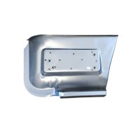 Panel de reparación guardabarros trasero parte inferior detrás de la rueda para Renault Master 1998-2010 / Derecho 14877