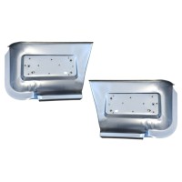 Panel de reparación guardabarros trasero parte inferior detrás de la rueda para Renault Master 1998-2010 / Izquierda+Derecha / Conjunto 16140