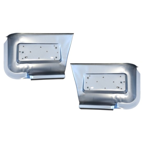 Panel de reparación guardabarros trasero parte inferior detrás de la rueda para Renault Master 1998-2010 / Izquierda+Derecha / Conjunto 16140