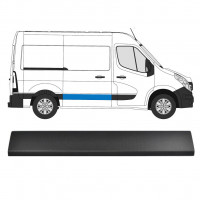 Moldura lateral puerta corredera para Renault Master 2010- / Derecho 10843