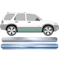 Panel de reparación del umbral + Panel de reparaciónumbral interna para Ford Maverick 2001-2008 / Izquierda = Derecha (simétrico) / Conjunto 14855