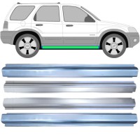 Panel de reparación del umbral + Panel de reparaciónumbral interna para Ford Maverick 2001-2008 / Izquierda+Derecha / Conjunto 14856 Panel de reparación del umbral + Panel de reparaciónumbral interna para Ford Maverick 2001-2008 / Izquierda+Derecha / Conjunto 14856