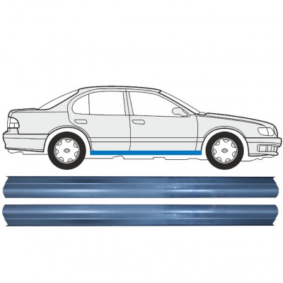 Panel de reparación del umbral para Nissan Maxima 1999-2003 / Izquierda = Derecha (simétrico) / Conjunto 9528