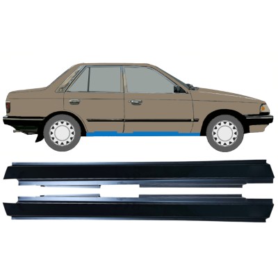 Umbral completo para Mazda 323 BF 1985-1989 / Izquierda / Derecho / Izquierda+Derecha / Conjunto 12961