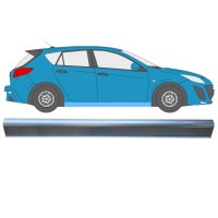 Panel de reparación del umbral para Mazda 3 2009-2013 / Izquierda = Derecha (simétrico) 15012