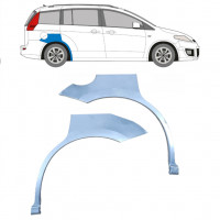 Panel de reparación guardabarros trasero para Mazda 5 2005-2010 / Izquierda+Derecha / Conjunto 9192