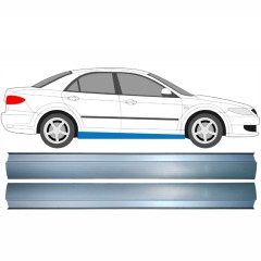 Panel de reparación del umbral para Mazda 6 GG GY 2002-2007 / Izquierda = Derecha (simétrico) / Conjunto 9557