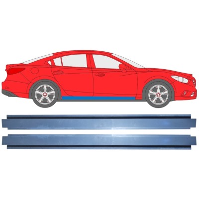 Panel de reparación del umbral interno para Mazda 6 2012-2024 / Izquierda+Derecha / Conjunto 16981