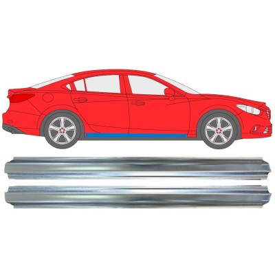 Panel de reparación del umbral para Mazda 6 2012-2024 / Izquierda+Derecha / Conjunto 16348