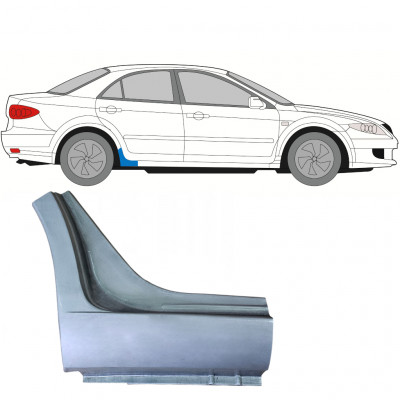 Panel de reparación terminación de umbral para Mazda 6 2002-2007 / Derecho 7977