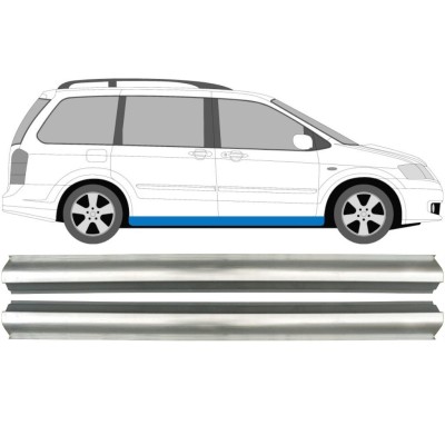 Panel de reparación del umbral para Mazda MPV 1999-2006 / Izquierda = Derecha (simétrico) / Conjunto 10437